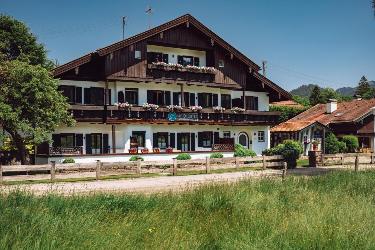Wiefarn Apartments - Ferienwohnungen In Bad Wiessee Am Tegernsee Buitenkant foto
